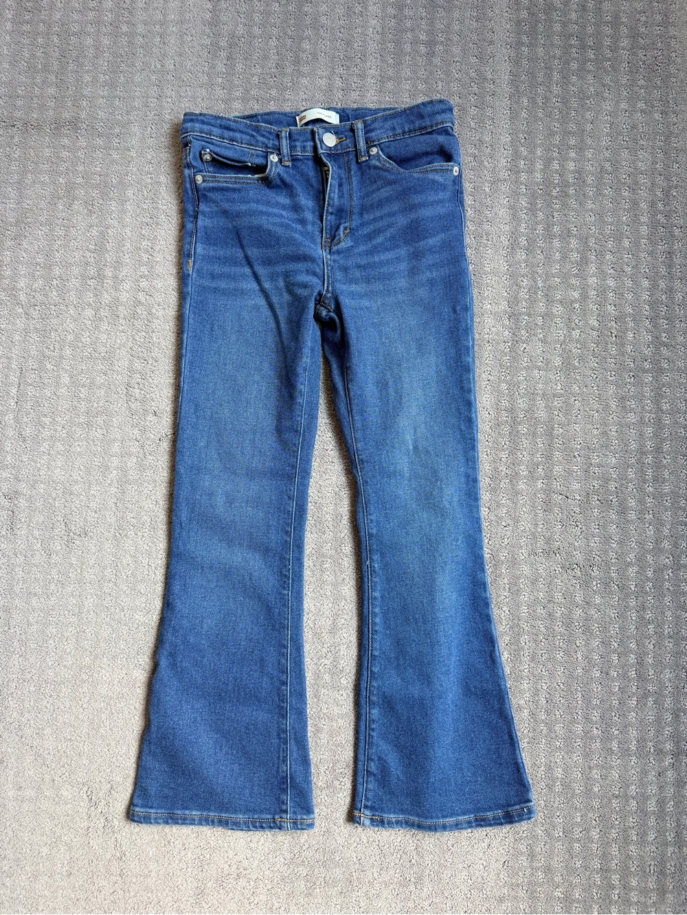 Girl’s Levi's Dark Blue Flare Jeans
